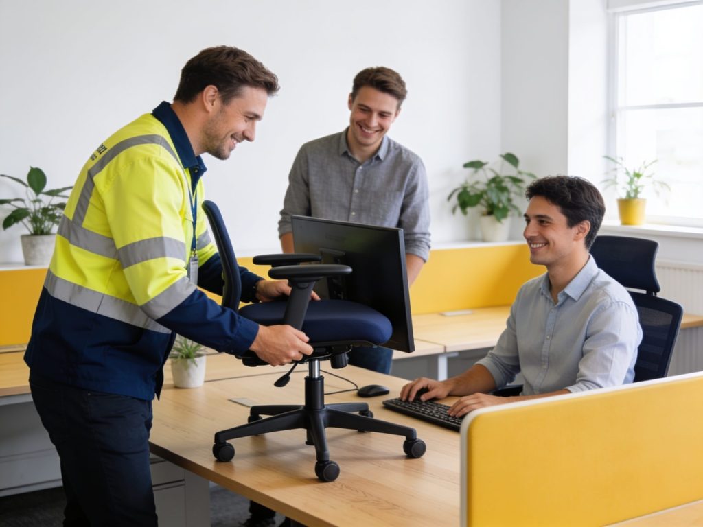 Szkolenie BHP okresowe — ergonomia stanowiska pracy przy komputerze